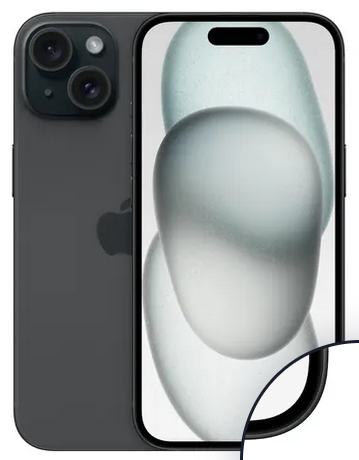 Apple iPhone 15 256 GB Black • (NO Simlock) • NEW