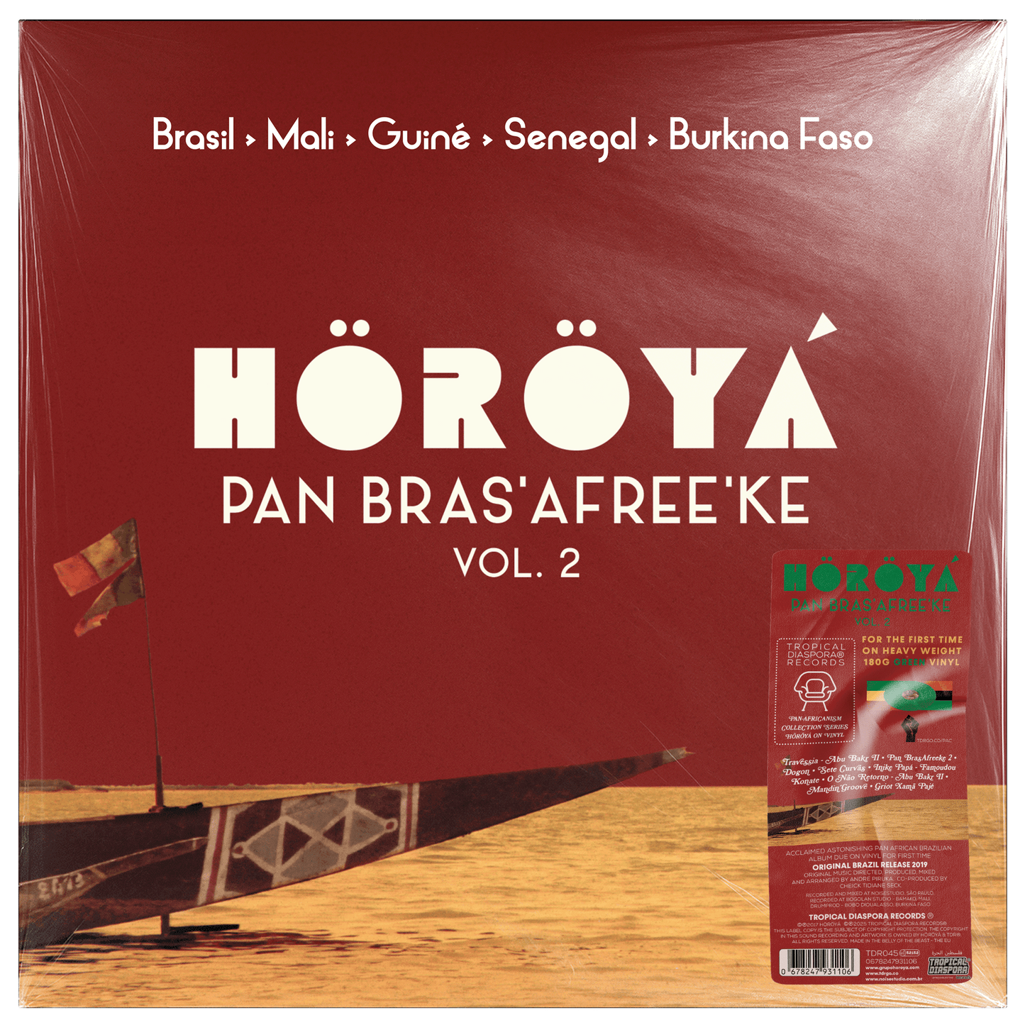 Pan Bras'Afree'Ke Vol.2 [verde] por Höröyá • PRÉ-ENCOMENDA